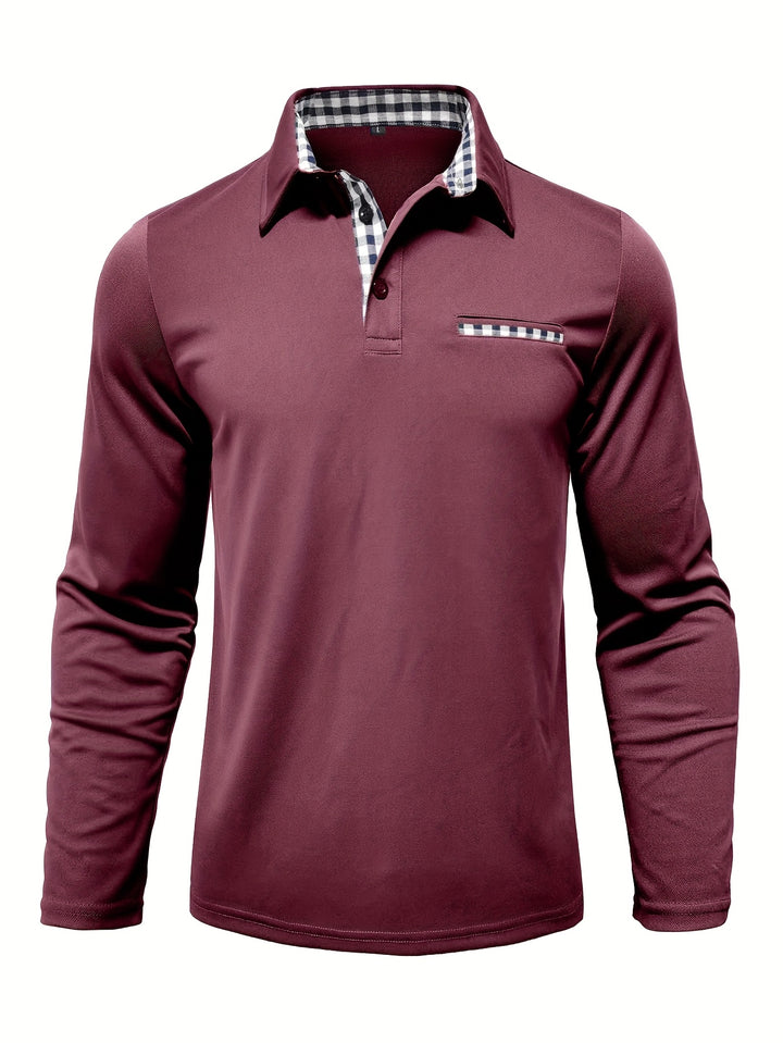 Colton | Refined Long-Sleeve Polo Shirt
