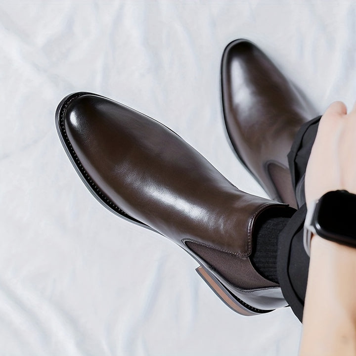 Sebastian | Refined Pointed-Toe Chelsea Boots
