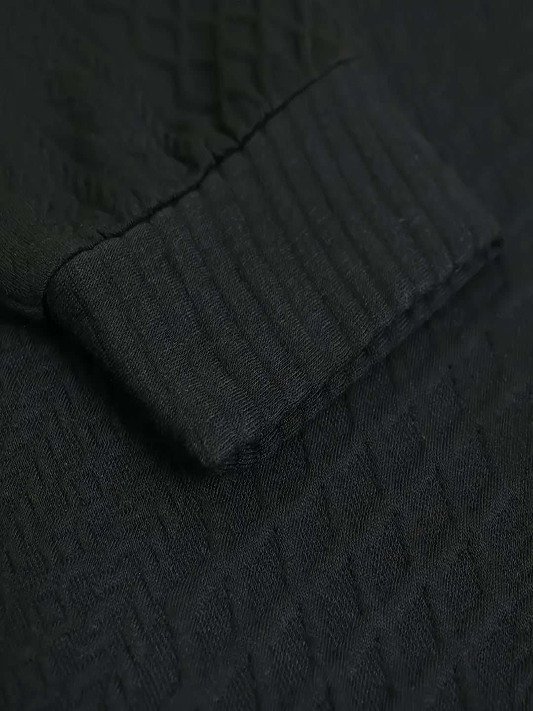 Hudson | Cable-Knit Button Henley Sweater
