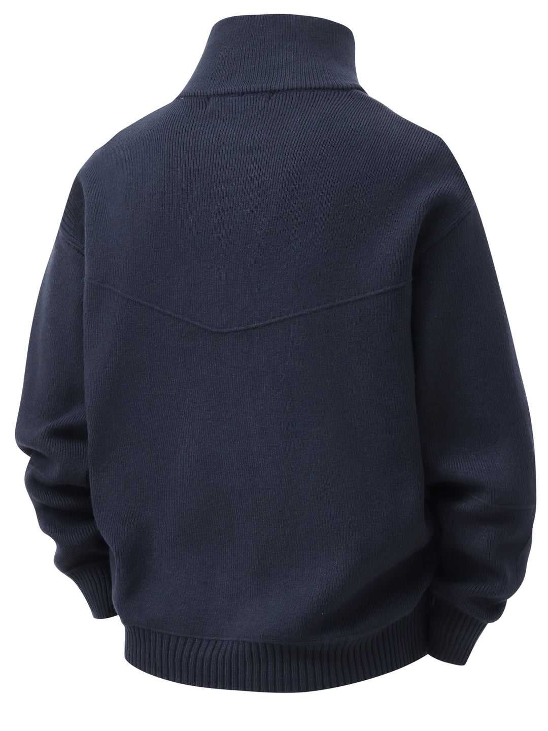 Rutherford | Zip-Up High-Neck Cardigan