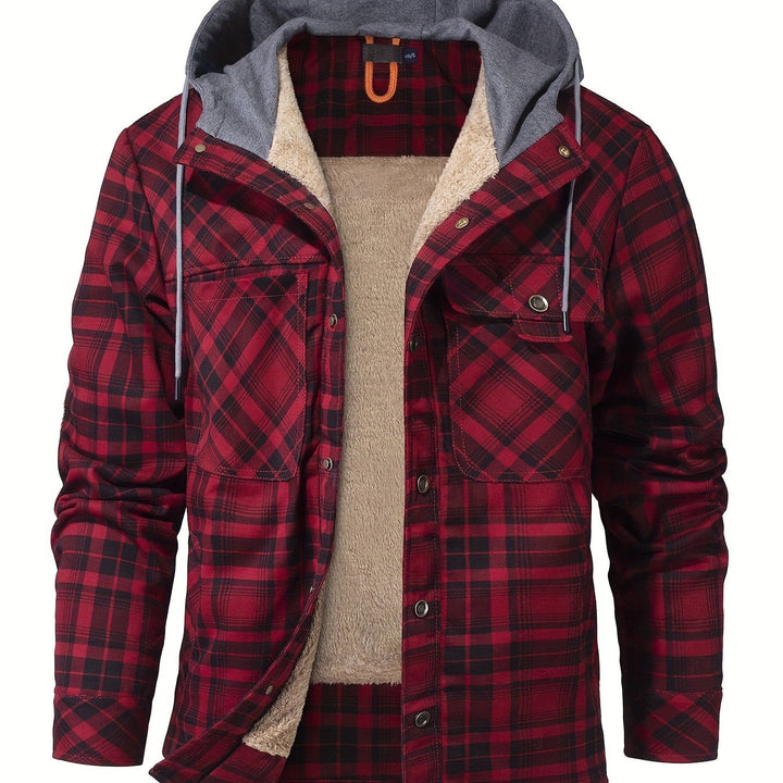 Rhett | Rugged Hooded Shirt Jacket