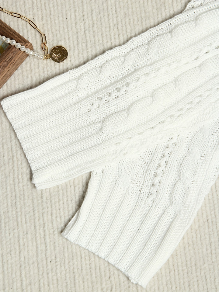 Vivienne | Cable-Knit Button Cardigan