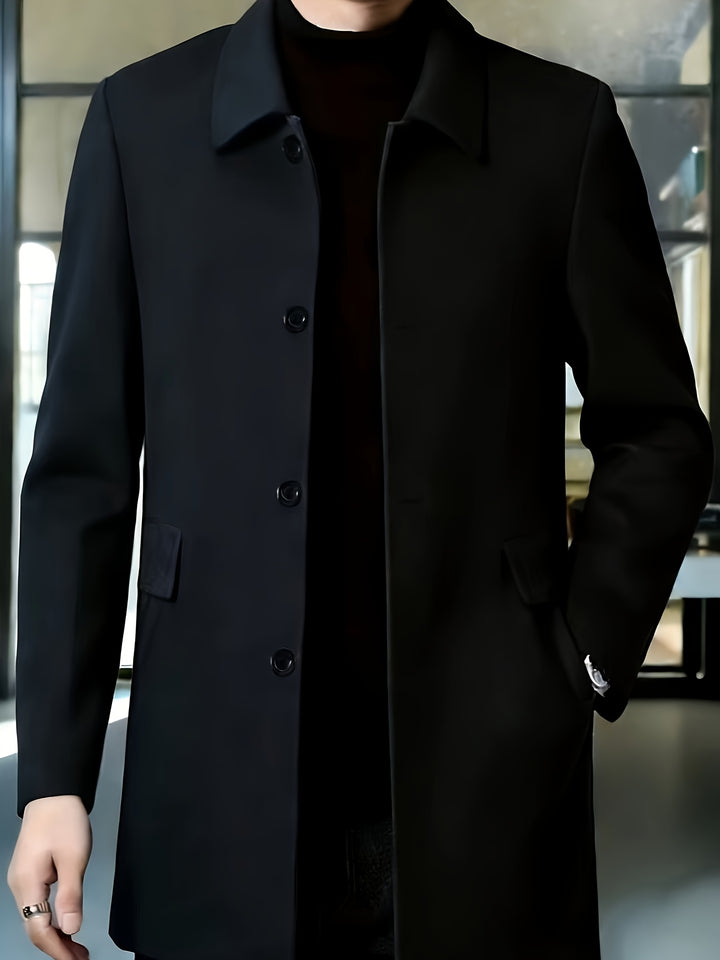 Sterling | Refined Single-Breasted Coat