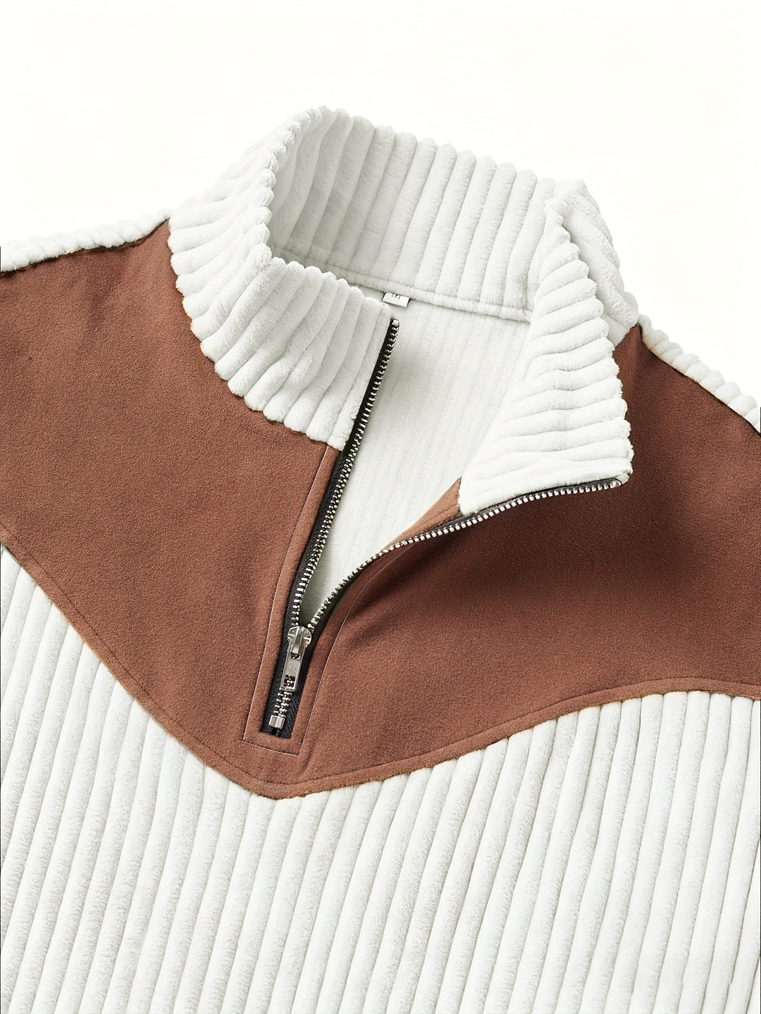 Calvin | Half-Zip Ribbed Pullover