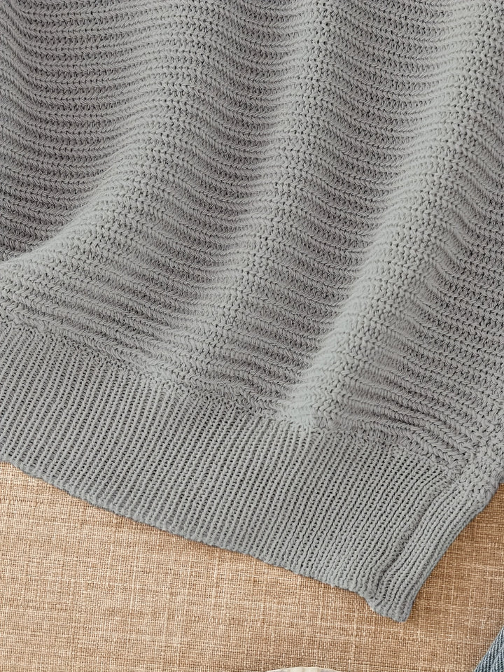 Faye | Relaxed Textured Sweater