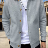 Sterling | Textured Button-Up Jacket