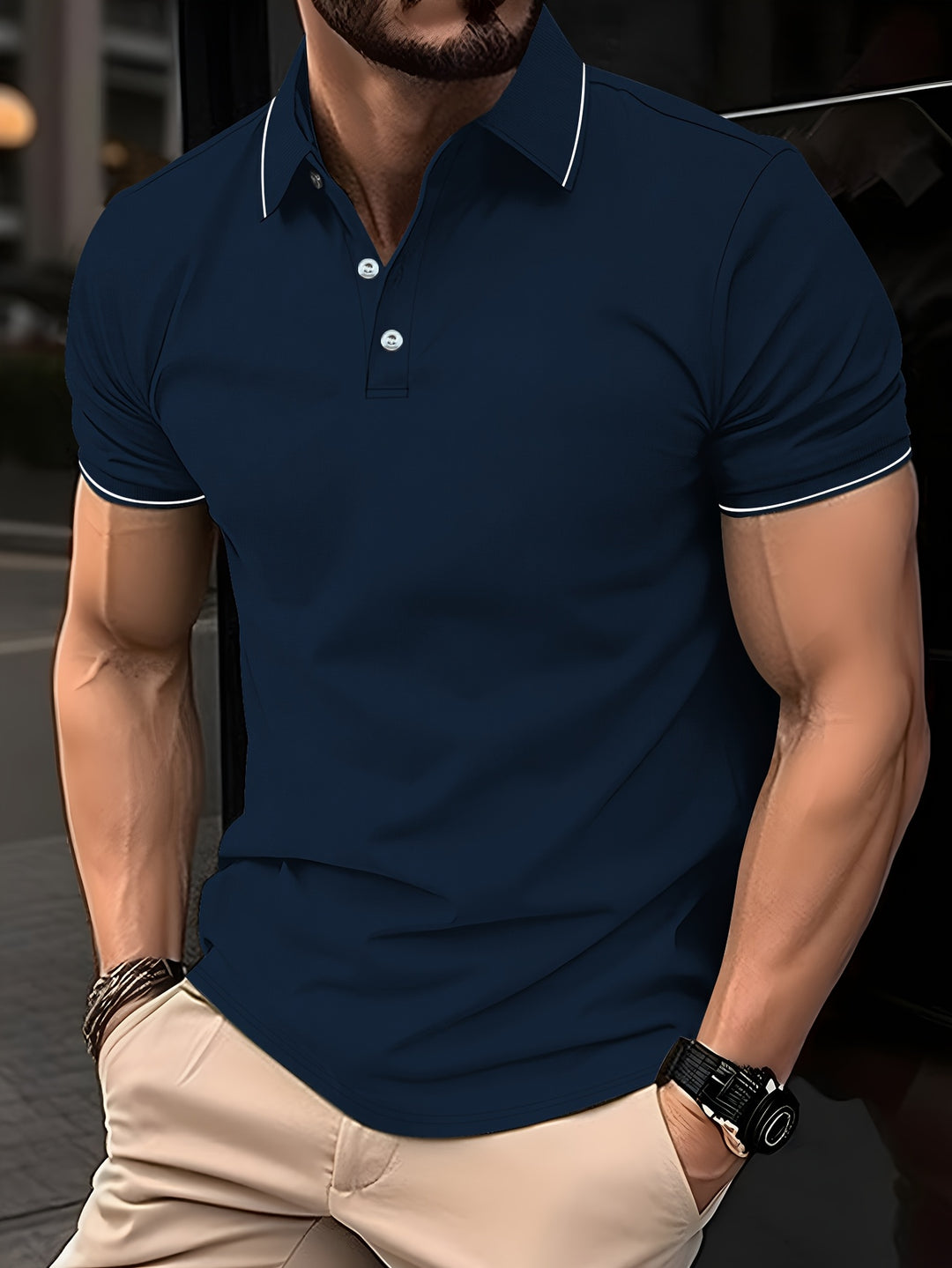 Chester | Refined Short-Sleeve Polo Shirt