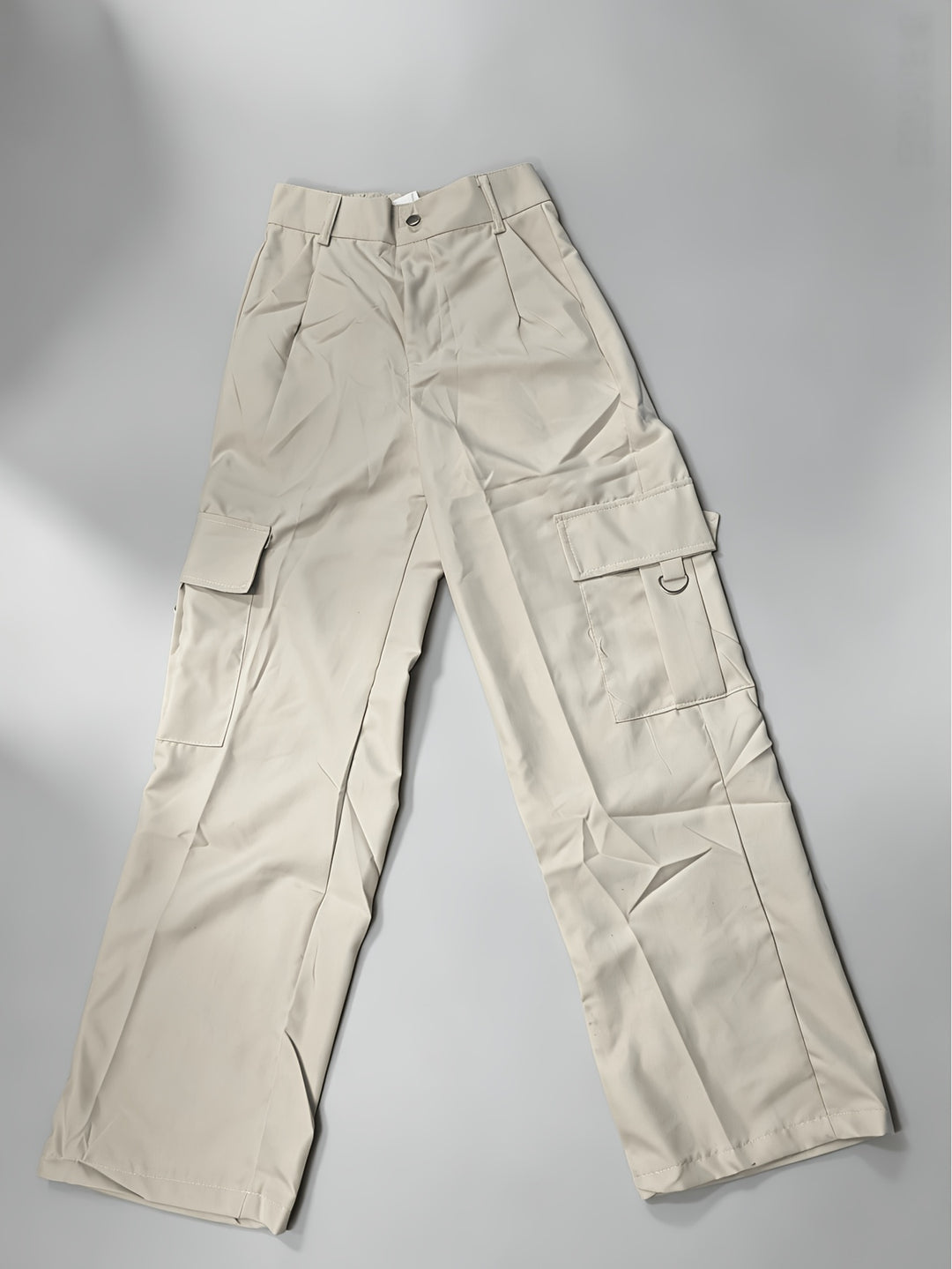 Sabine | High-Waisted Cargo Pants