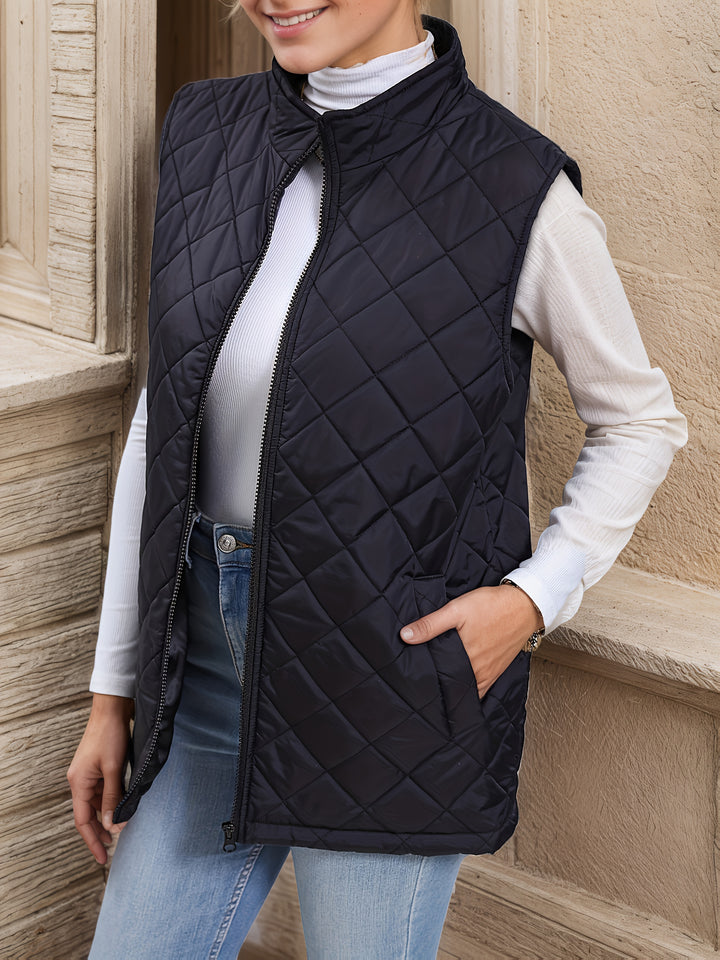 Bellamy | Quilted Longline Vest