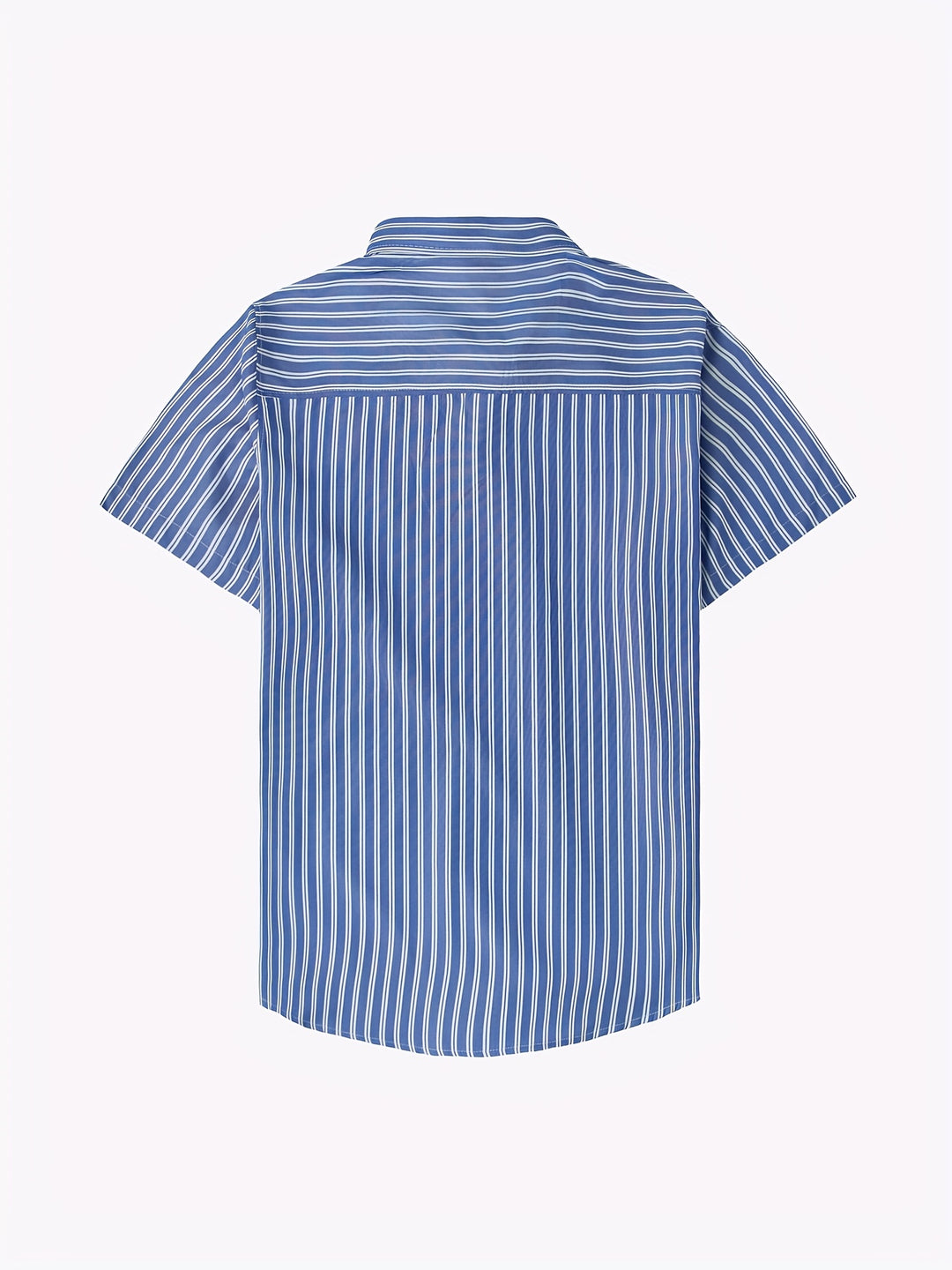Miles | Men's Striped Lightweight Short Sleeve Shirt
