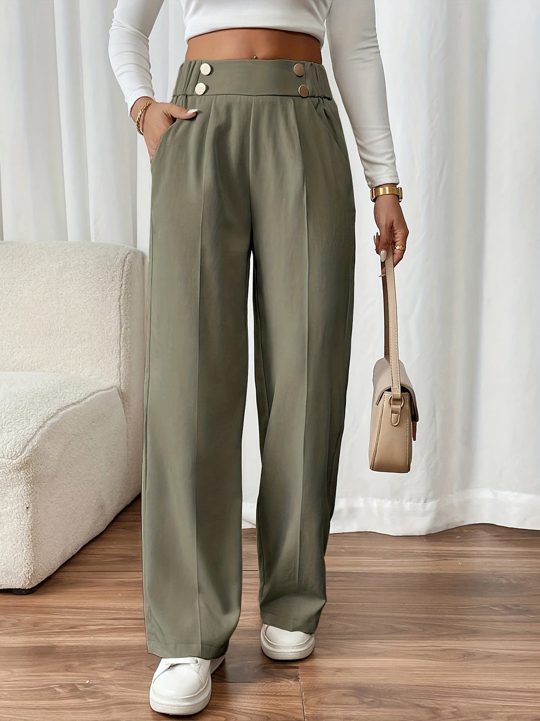 Florence | Tailored Straight-Leg Trousers