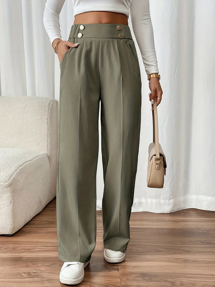 Florence | Tailored Straight-Leg Trousers