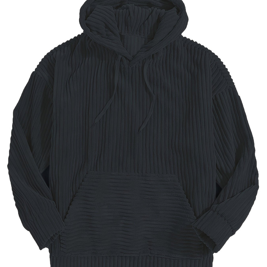 Callan | Relaxed Ribbed Hoodie
