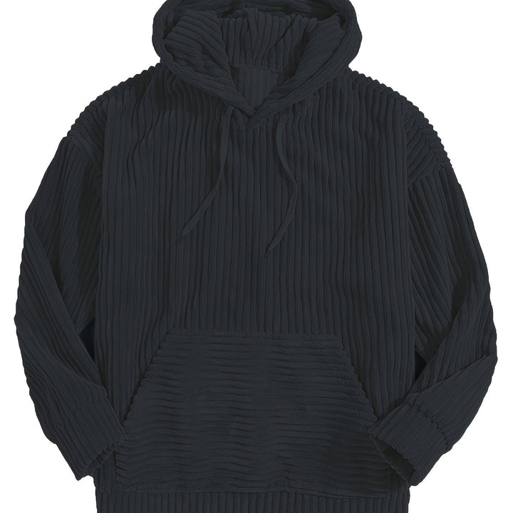 Callan | Relaxed Ribbed Hoodie