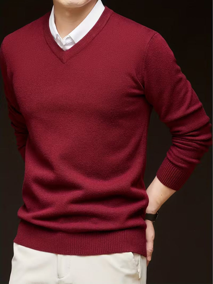 Dorian | Refined V-Neck Pullover