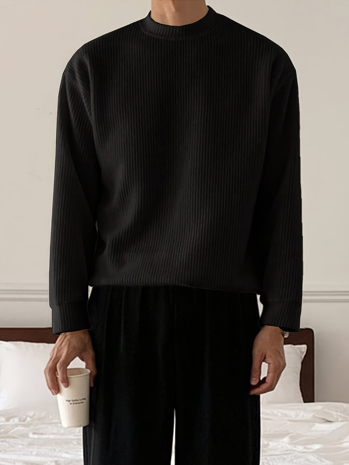 Rupert | Ribbed Crew Neck Sweater