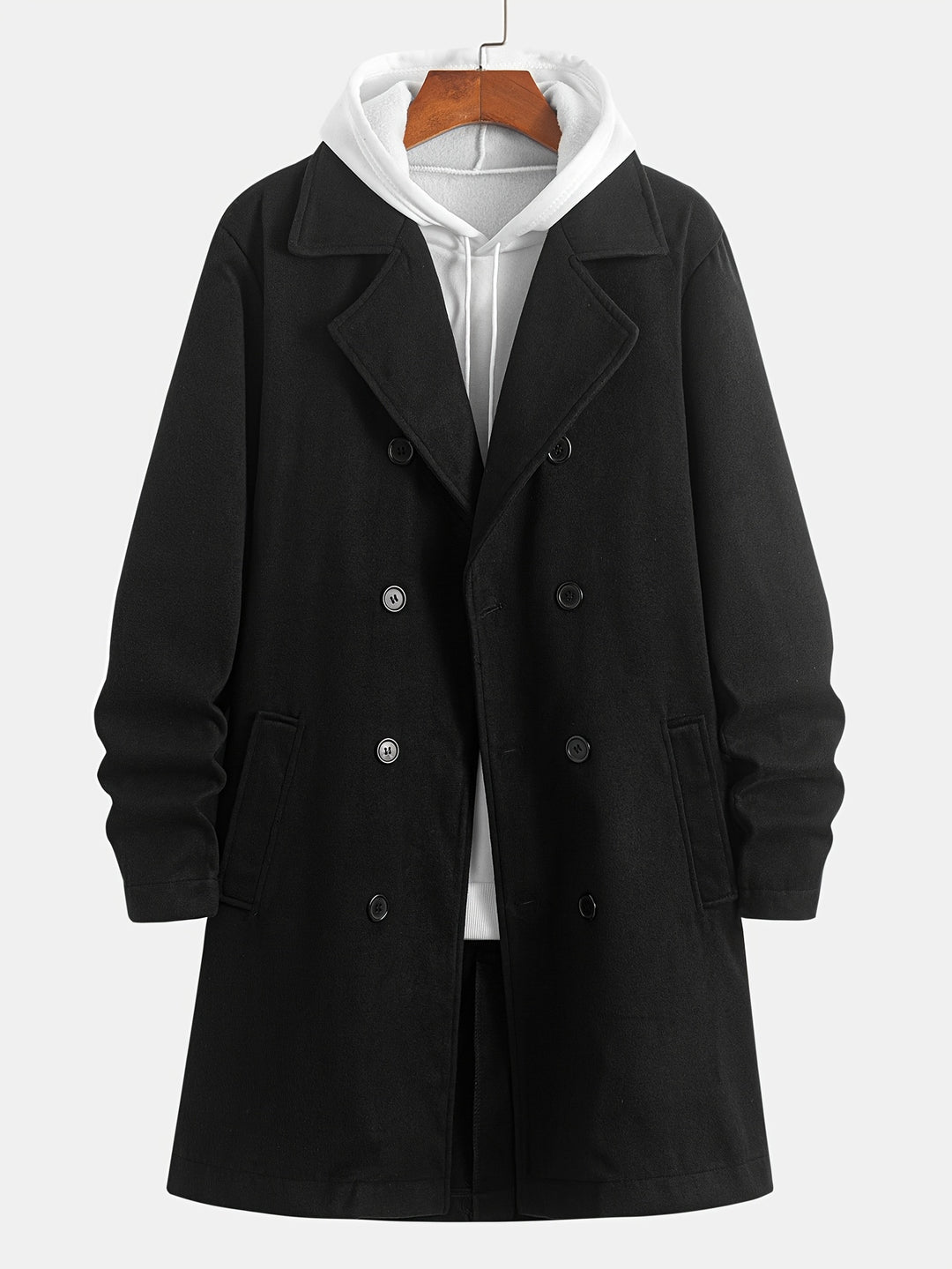 Julian | Refined Double-Breasted Overcoat