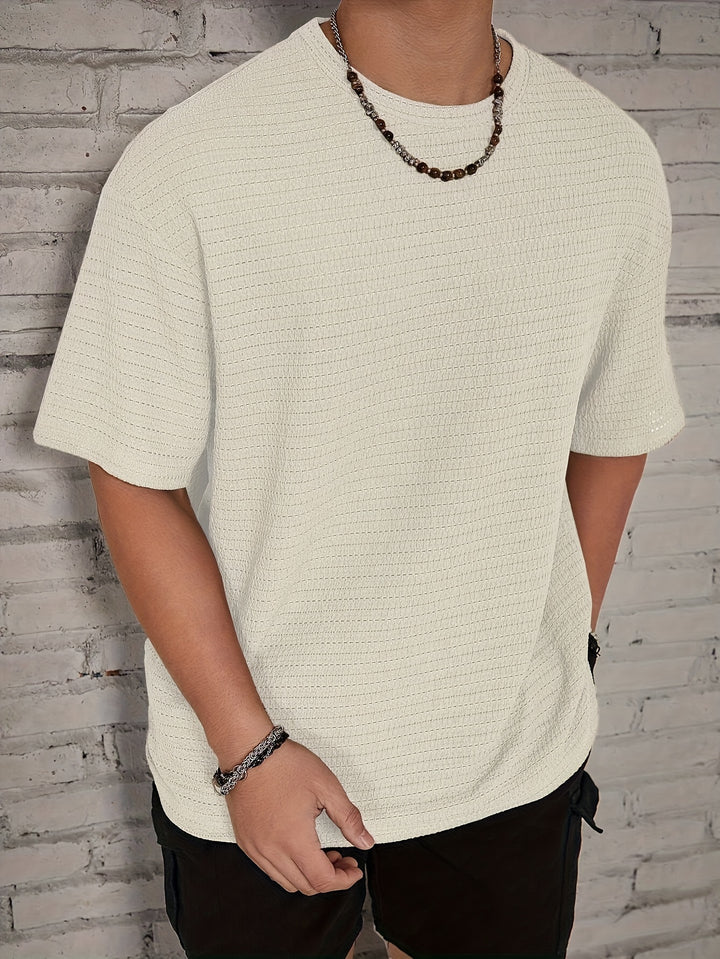 Drew | Men's Casual Crew Neck T-Shirt