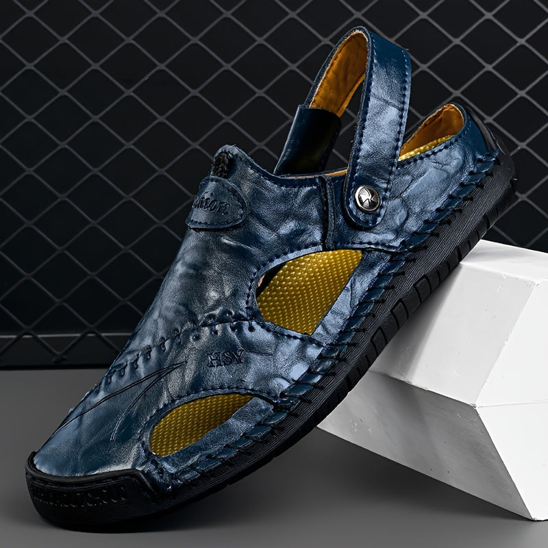 Ferran | Men's Hand-Stitched Closed-Toe Sandal