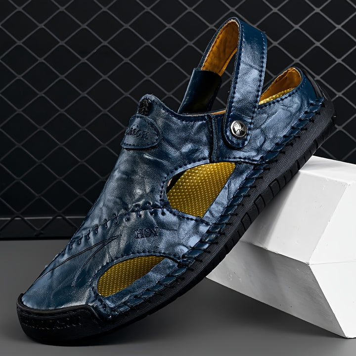Ferran | Men's Hand-Stitched Closed-Toe Sandal
