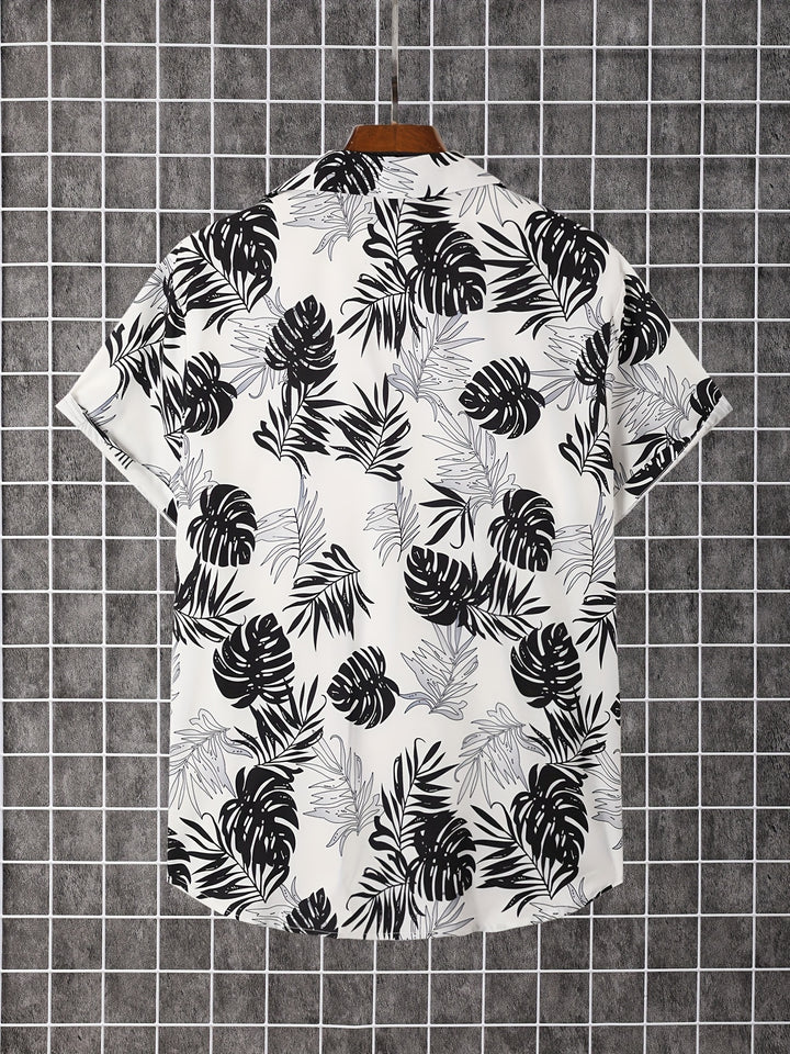 Kingston | Men's Tropical Print Short Sleeve Shirt
