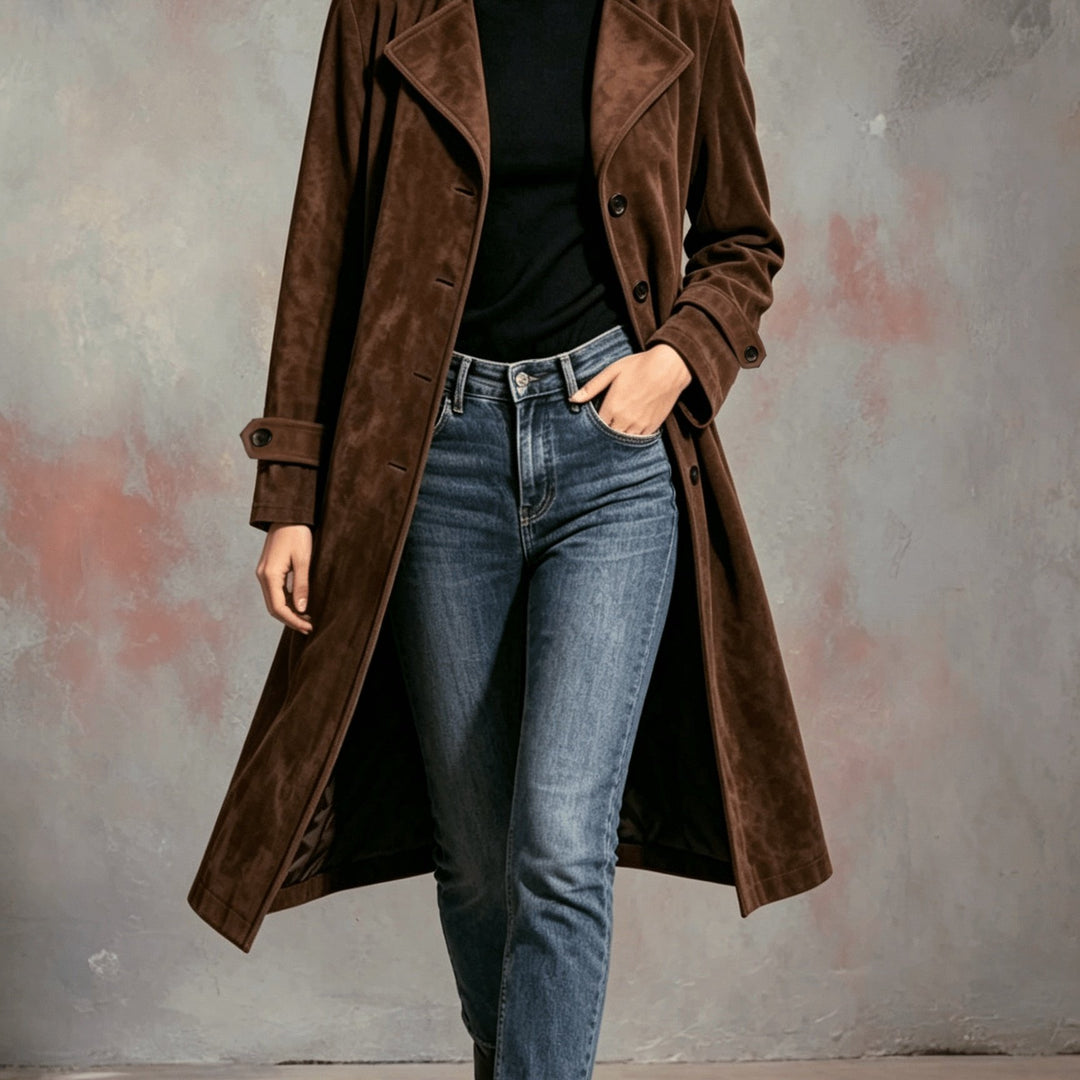 Frances | Timeless Belted Longline Coat