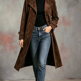 Frances | Timeless Belted Longline Coat