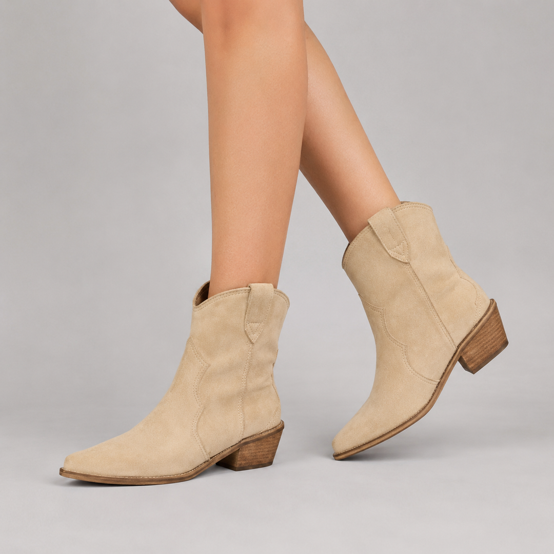 Millie | Western Ankle Boots