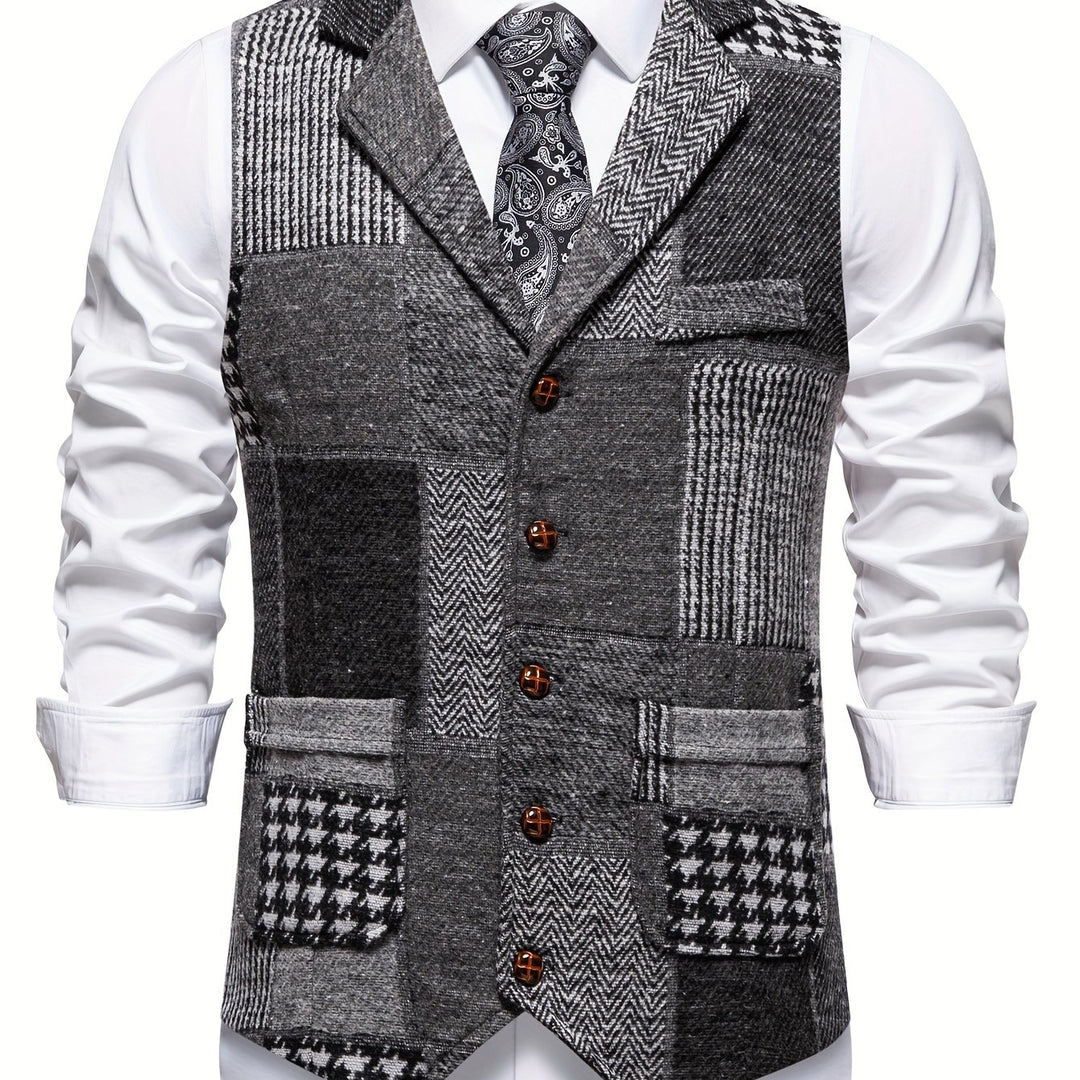 Alden | Heritage Patchwork Waistcoat
