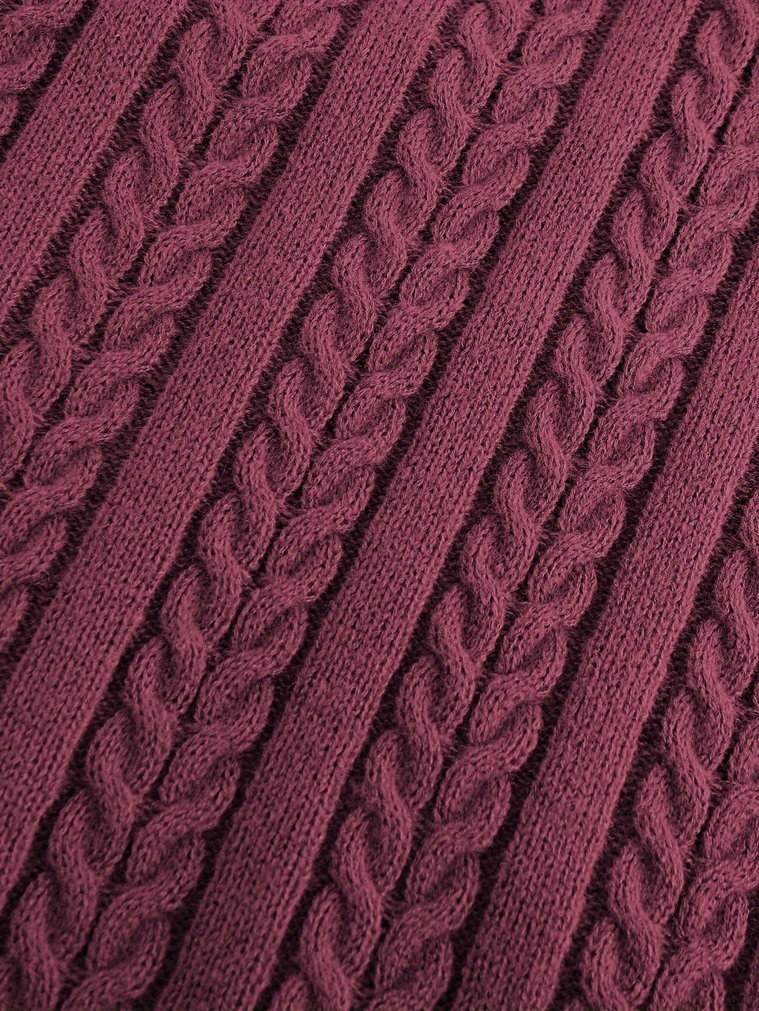Winston | Cable-Knit V-Neck Sweater Vest