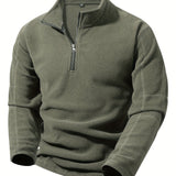 Garrett | Quarter-Zip Stand Collar Pullover