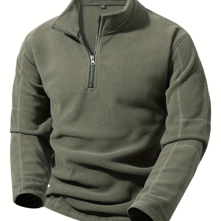 Garrett | Quarter-Zip Stand Collar Pullover