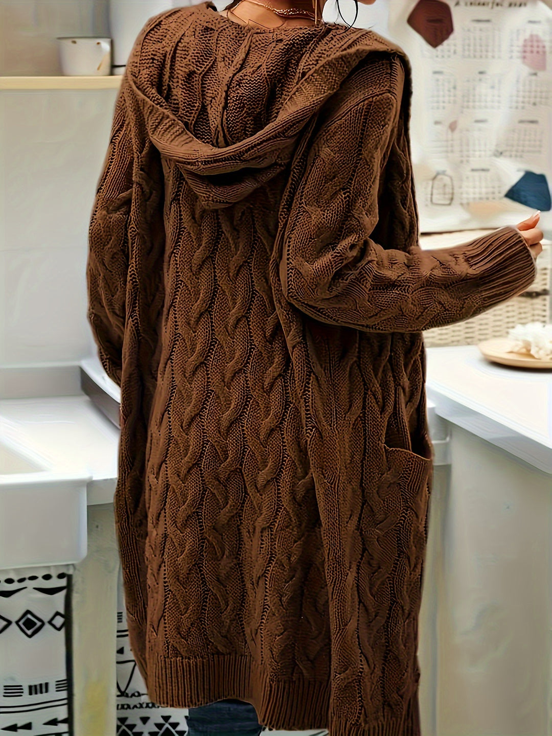 Nadine | Textured Longline Cardigan