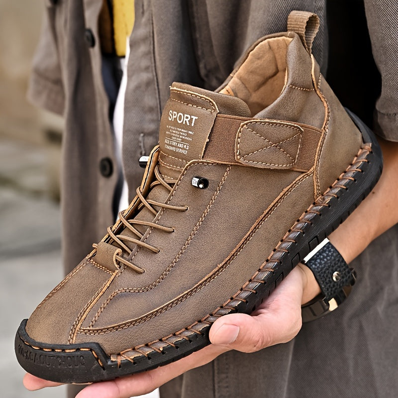 Leighton | Men's Hand-Stitched Lace-Up Casual Shoe