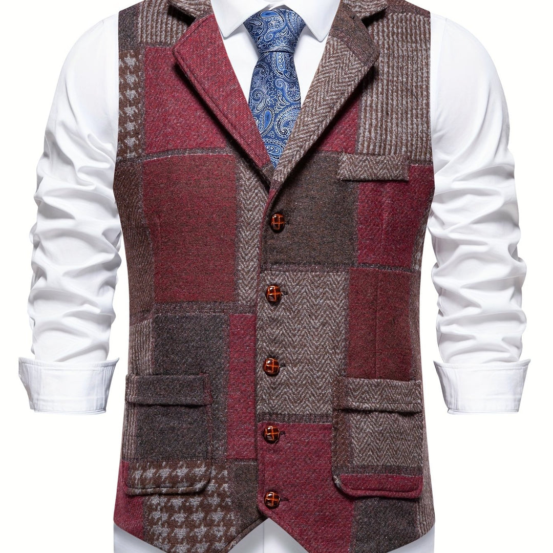 Alden | Heritage Patchwork Waistcoat