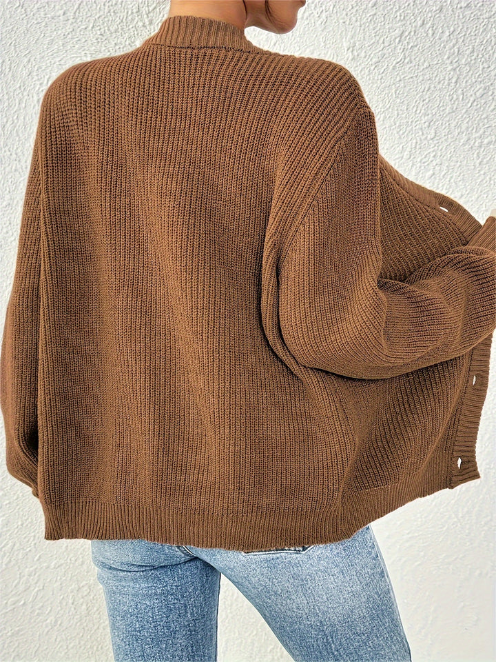 Marlowe | Chunky-Knit Button Cardigan