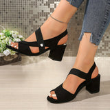 Vivienne | Elegant Block-Heel Sandals