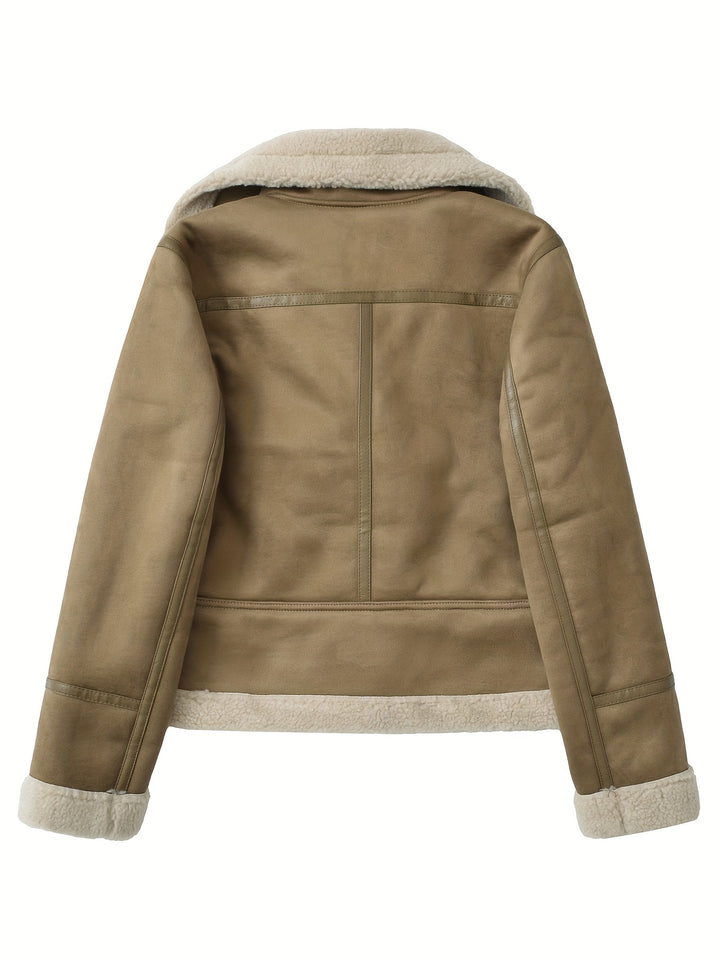Florence | Belted Aviator Jacket