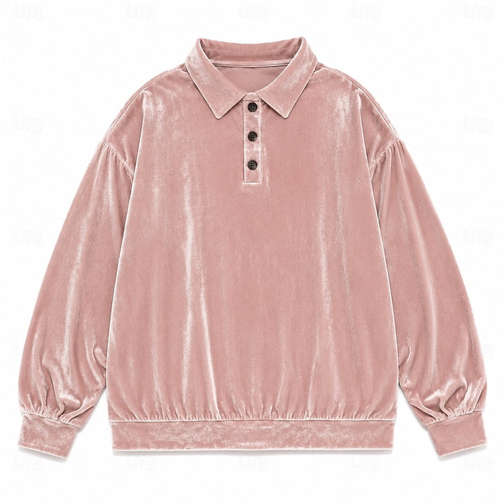 Lillian | Relaxed Collared Pullover