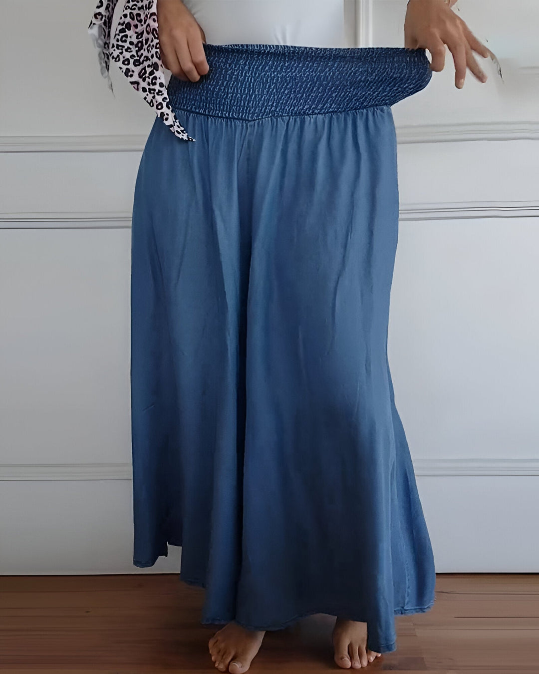 Maribel | Wide-Leg Elastic Waist Pants
