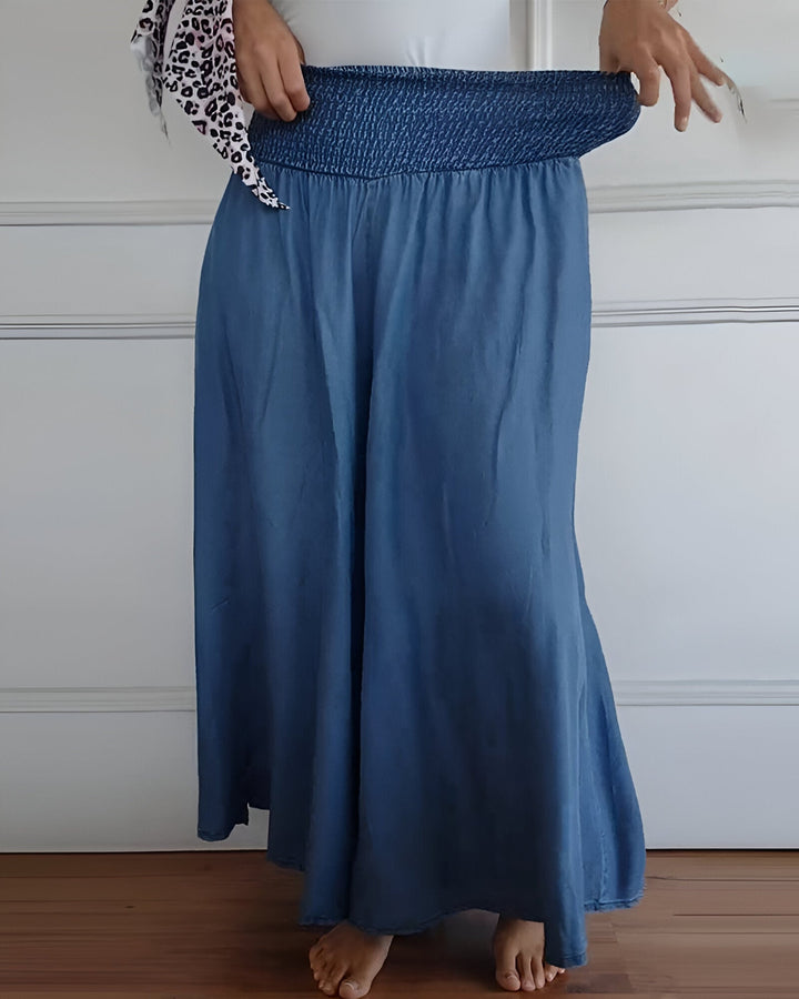 Maribel | Wide-Leg Elastic Waist Pants