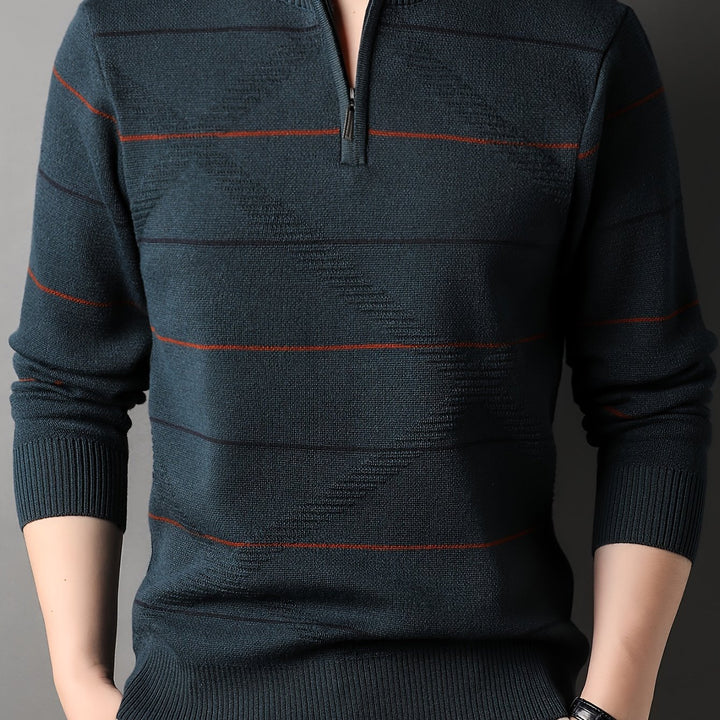 Rhys | Refined Half-Zip Sweater