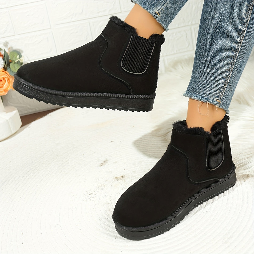 Bellamy | Cozy Platform Ankle Boots