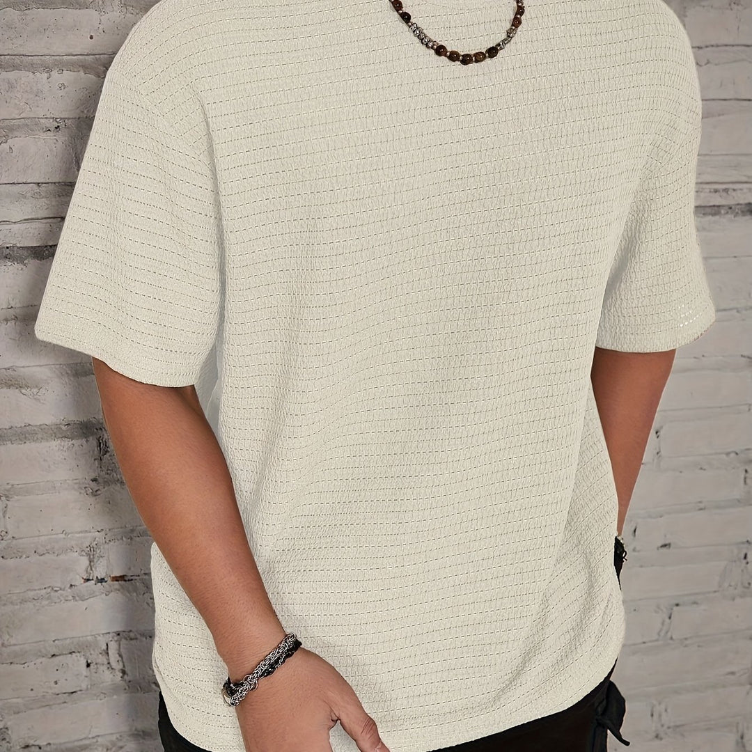 Drew | Men's Casual Crew Neck T-Shirt