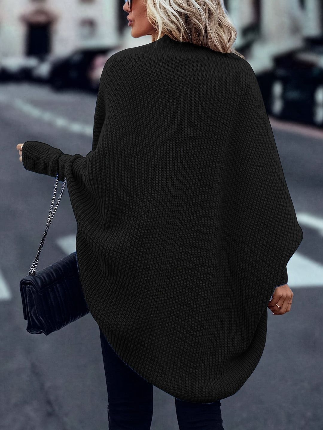 Brynn | Draped Christmas Cardigan