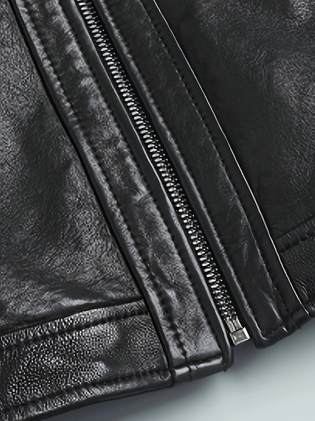 Vaughn | Stand-Collar Moto Jacket