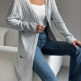 Sasha | Longline Open-Front Cardigan