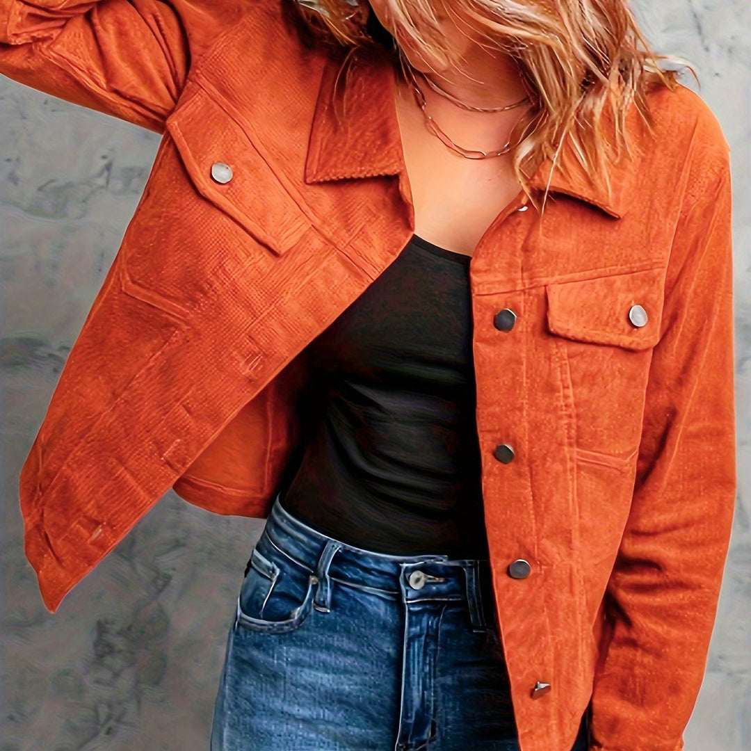 Rachel | Relaxed Button-Front Jacket
