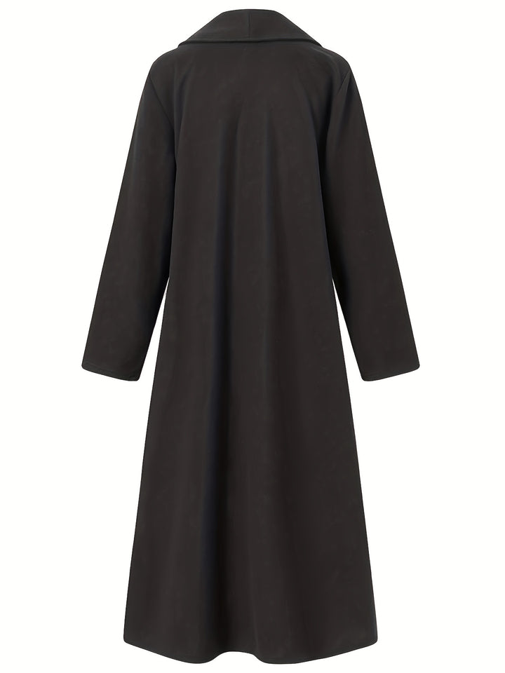 Eleonora | Draped Longline Coat
