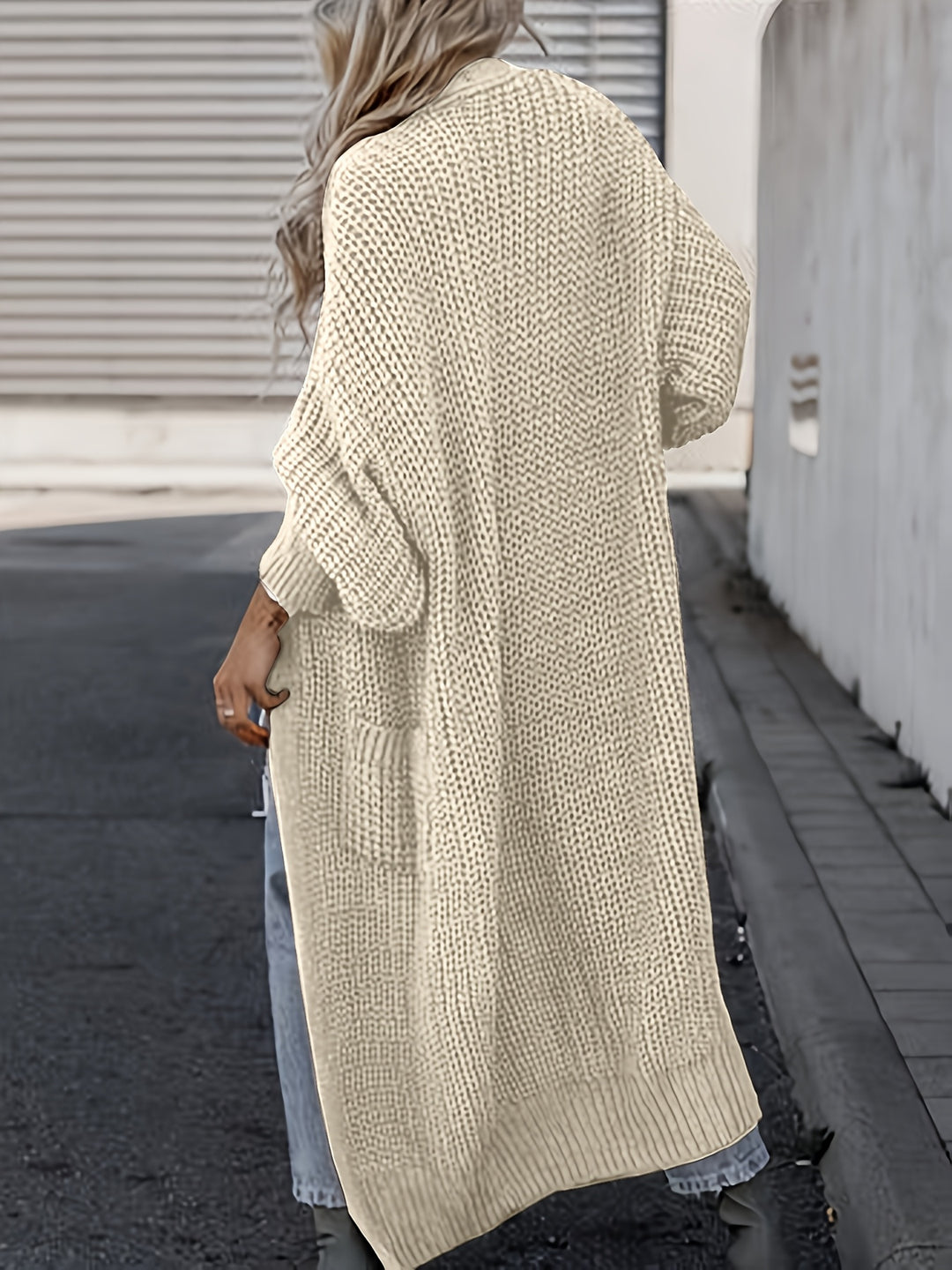 Charmaine | Longline Open-Front Cardigan